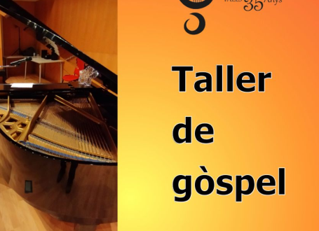 2024-25 Cartell Taller Gospel - Moisès Sala