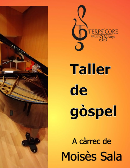 2024-25 Cartell Taller Gospel - Moisès Sala